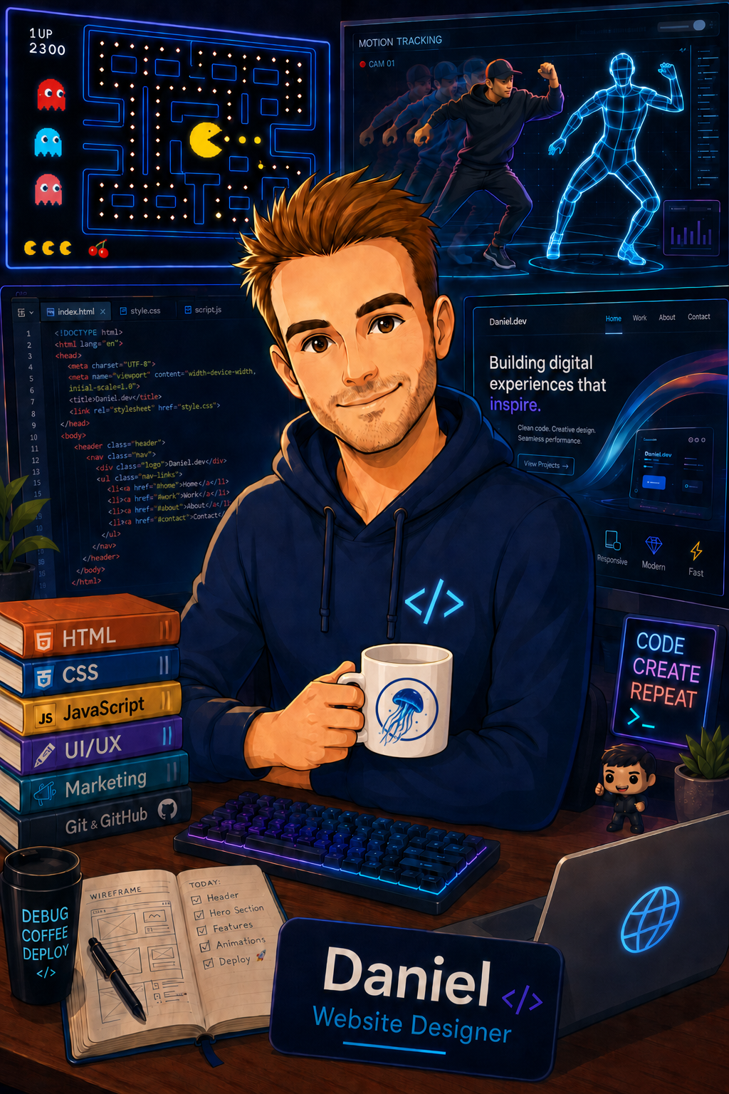 Daniel — Chief Designer & Founder